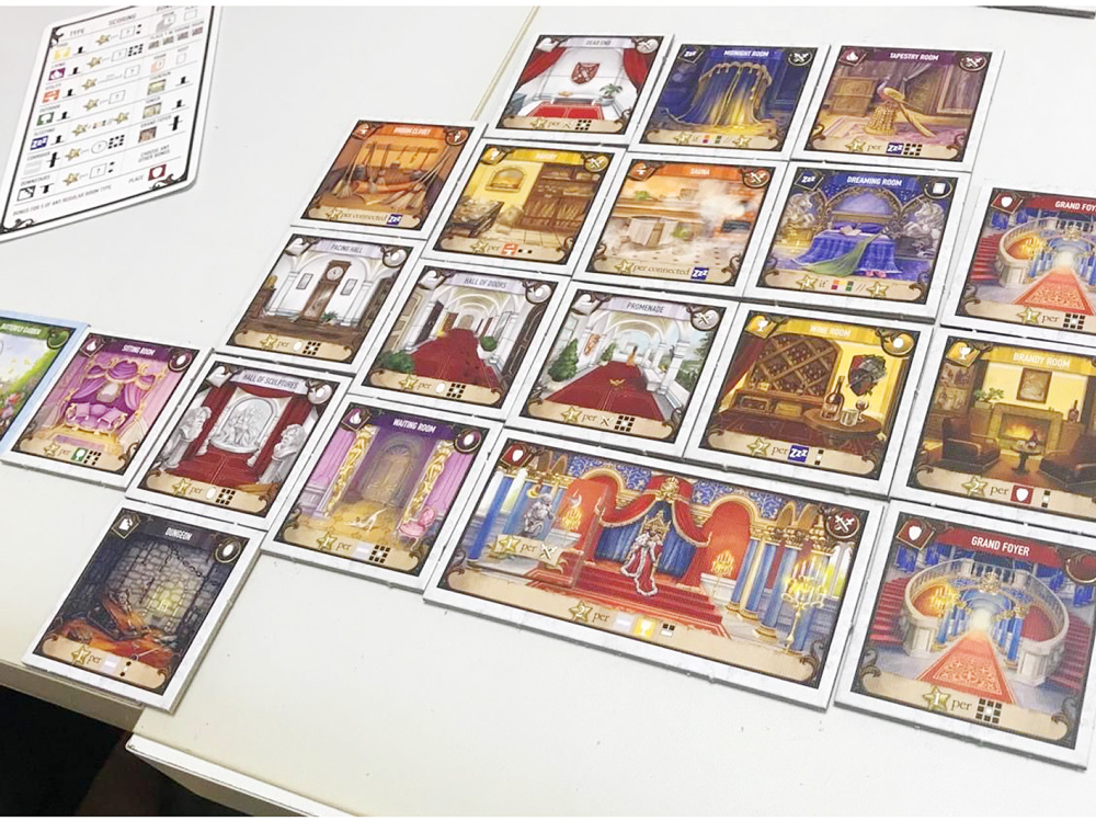 ボードゲームレビュー ふたつの城の物語 株式会社バトン